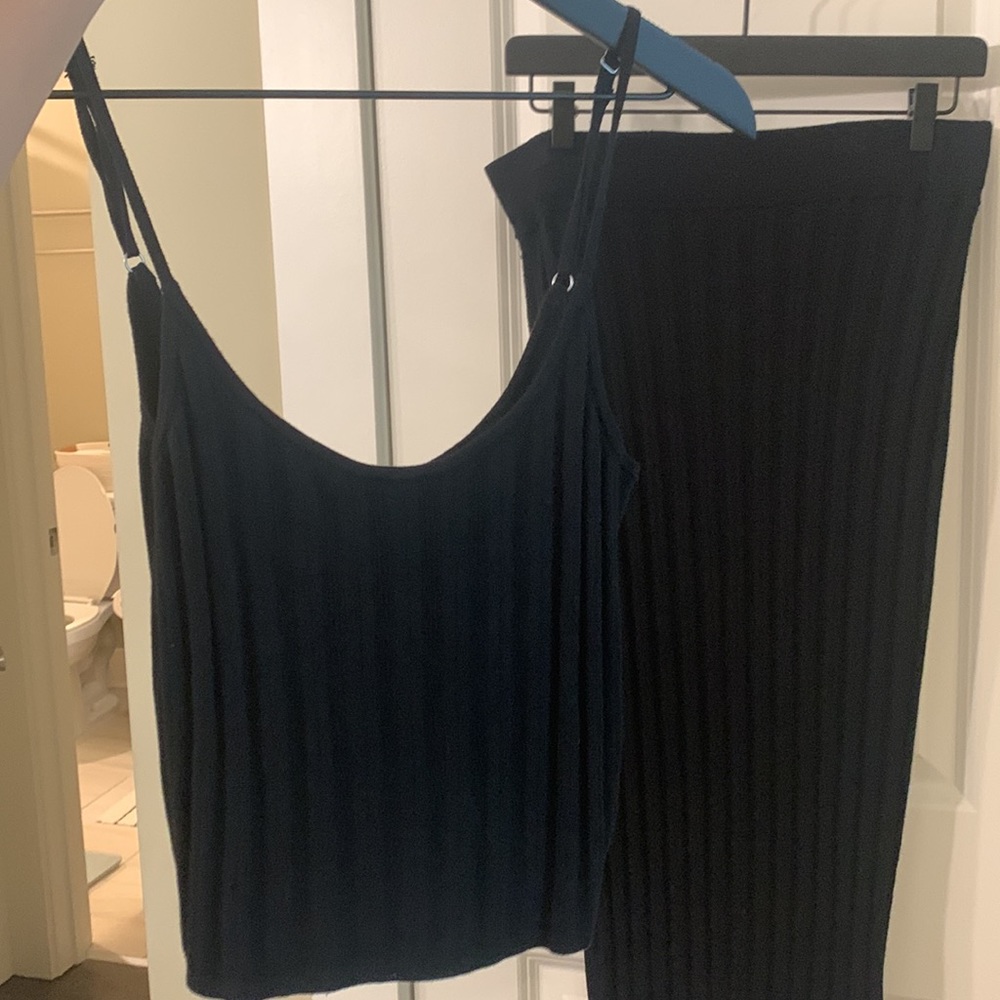 Abercrombie & Fitch Slim Ribbed Midaxi Skirt - Picture 5 of 5